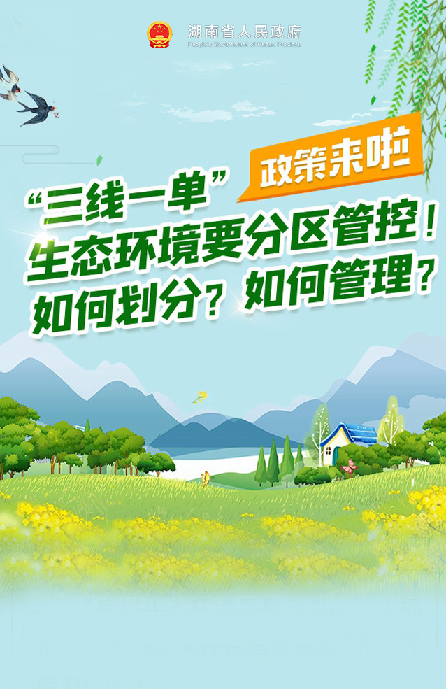 圖解｜“三線一單”生態(tài)環(huán)境要分區(qū)管控！如何劃分？如何管理？政策來(lái)啦